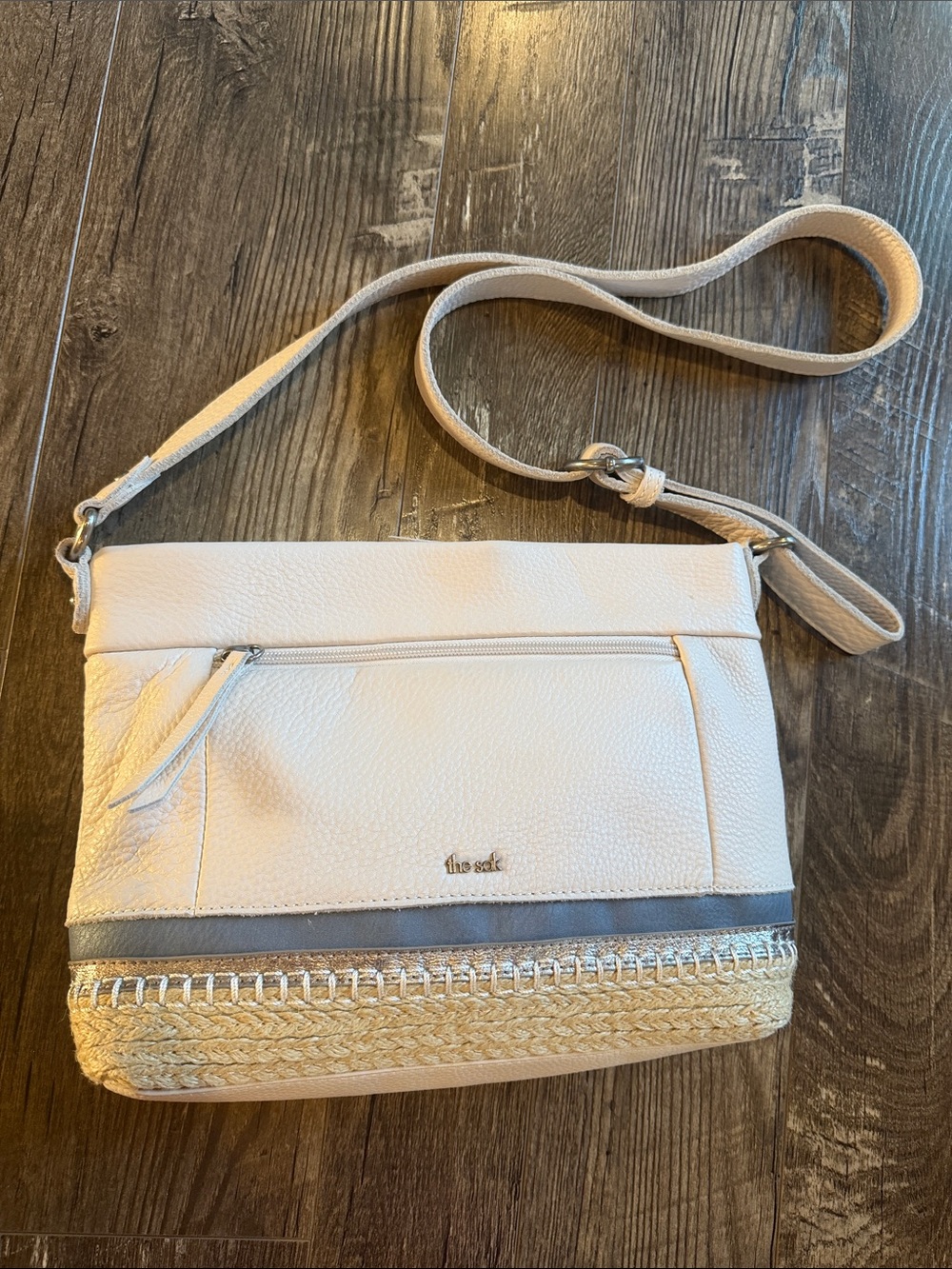 The Sak Melrose Crossbody in Coastal Block Espadrille